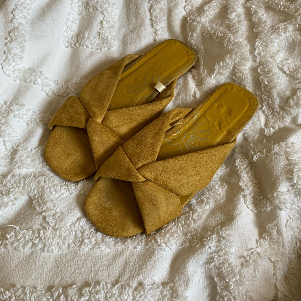 Mustard Yellow DV Dolce Vita sandals